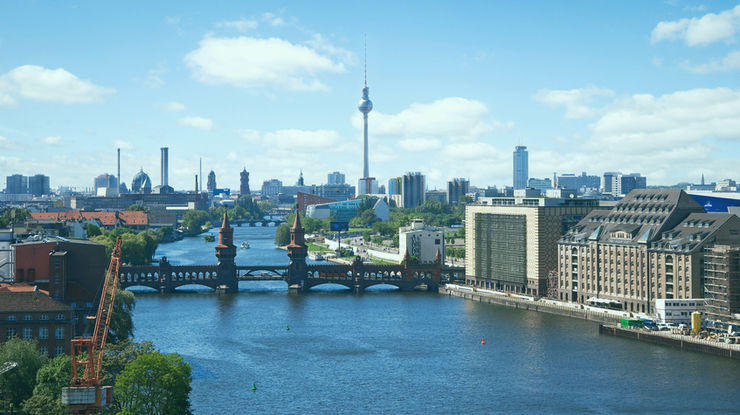 Die Spree in Berlin