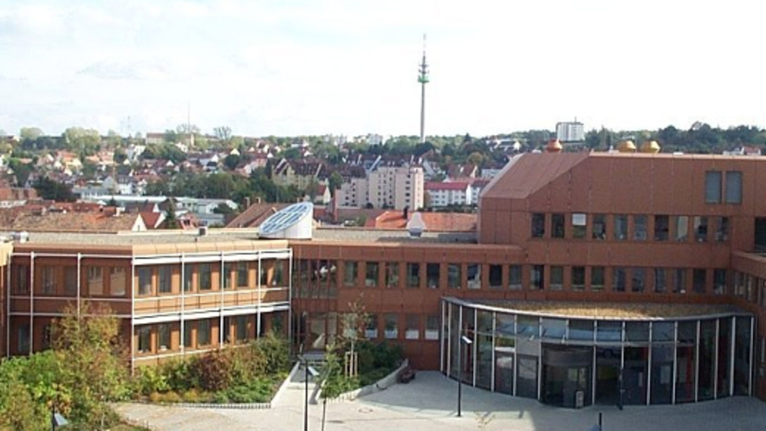 Das Landratsamt in Ansbach