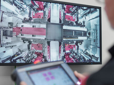 digitalisierte Produktion bei Rittal