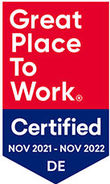genua ist ein Great Place To Work 2021/2022 Siegel "Great Place To Work"