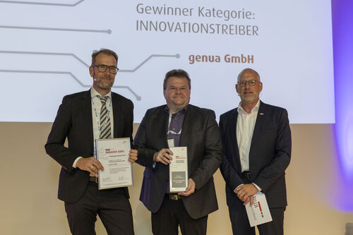 Übergabe der Auszeichnung “Innovationstreiber des Jahres durch den BWI