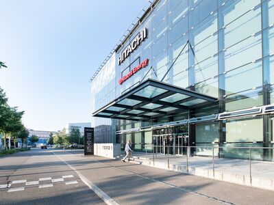 Haupteingang von Hitachi Energy