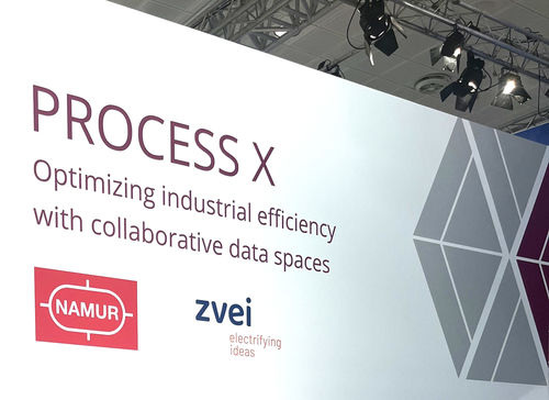 Poster NOA Implementation Project 2025 auf der Hannover Messe