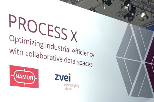 Poster NOA Implementation Project 2025 auf der Hannover Messe