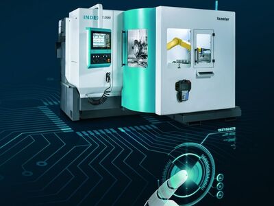 CNC-Drehmaschine der INDEX-Gruppe
