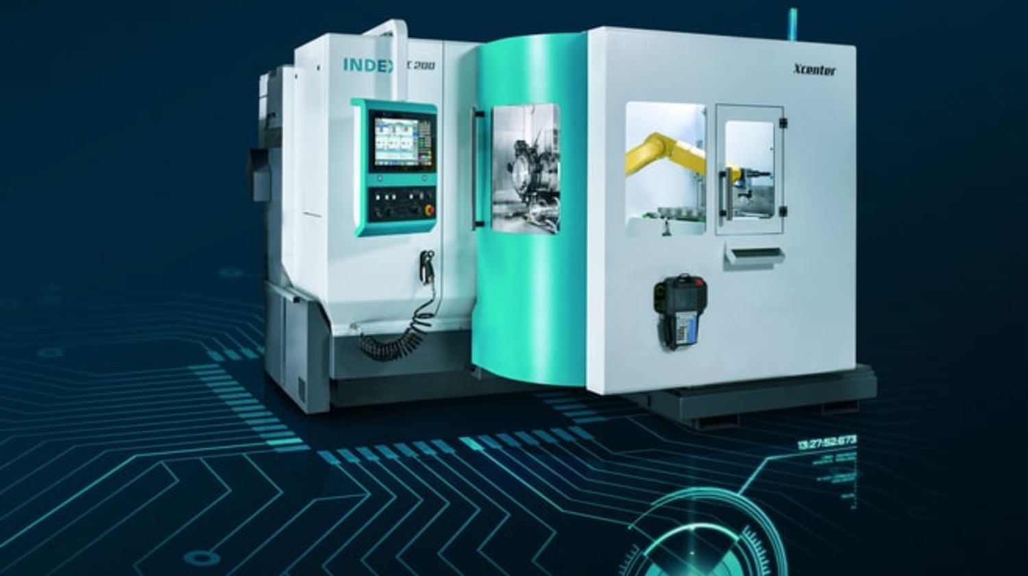CNC-Drehmaschine der INDEX-Gruppe
