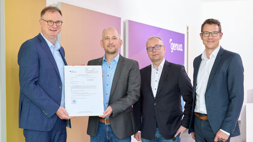 Übergabe: genugate Virtual jetzt mit VS-NfD-Zulassung.