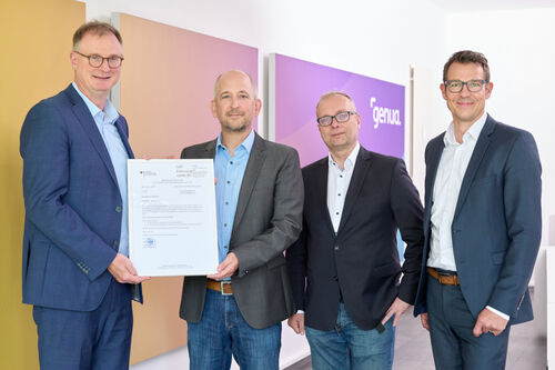 Übergabe: genugate Virtual jetzt mit VS-NfD-Zulassung.