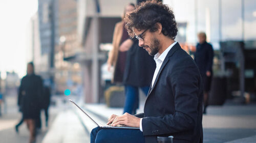 Sicheres flexibles Arbeiten mit VPN Software Client Arbeiten unterwegs